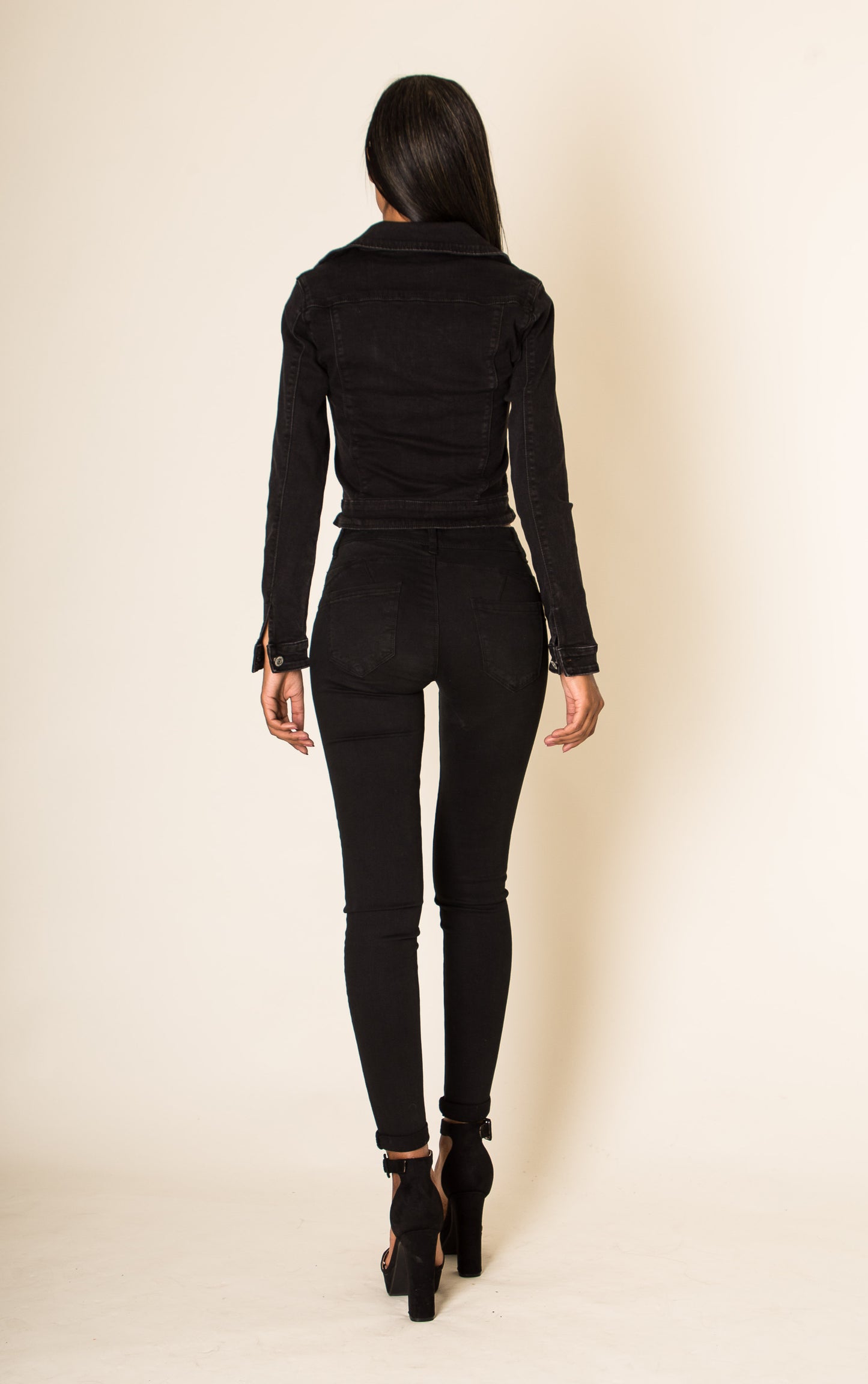Wholesale Black Jeans Jacket