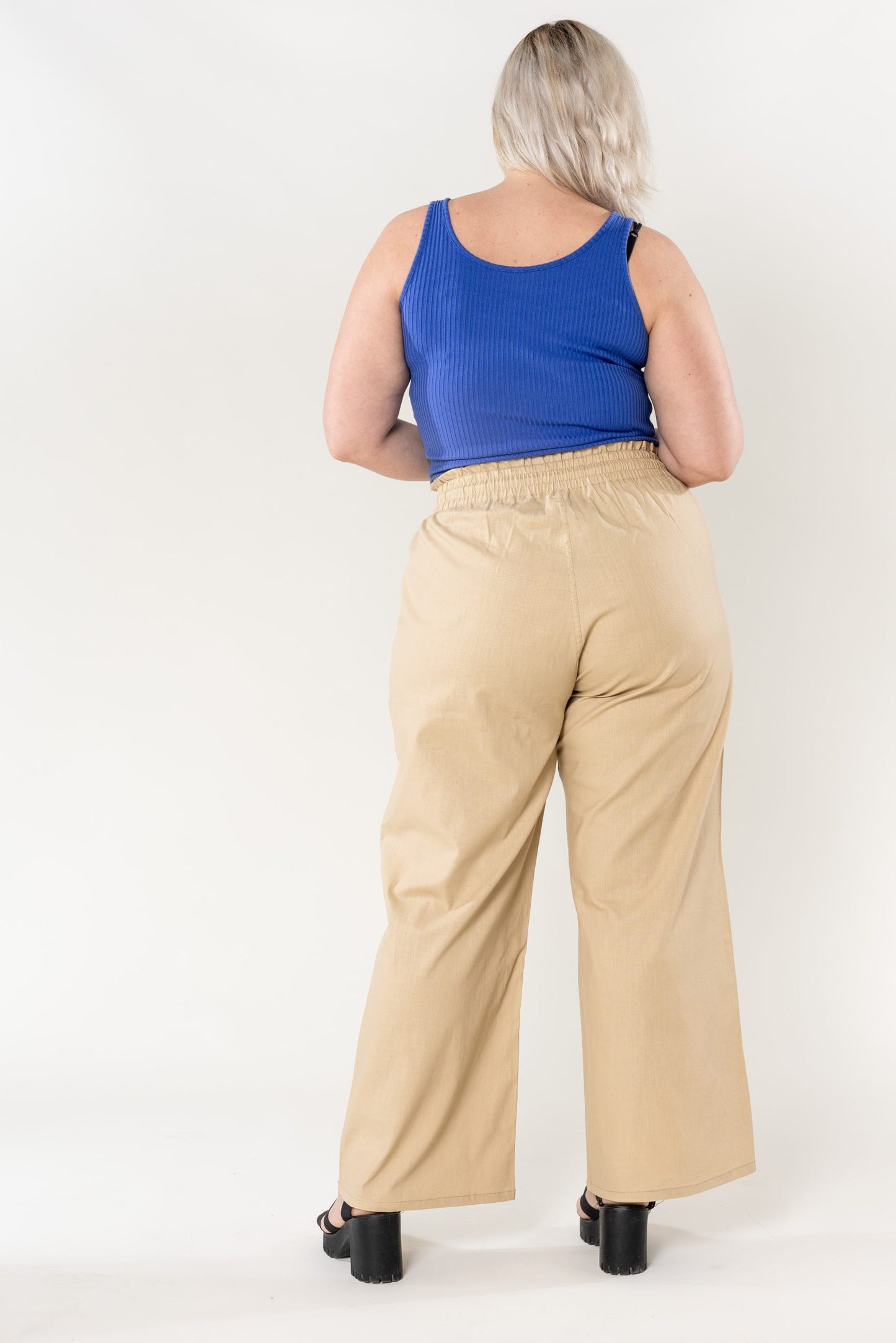 Wholesale Wide Linen Style Sand Pants