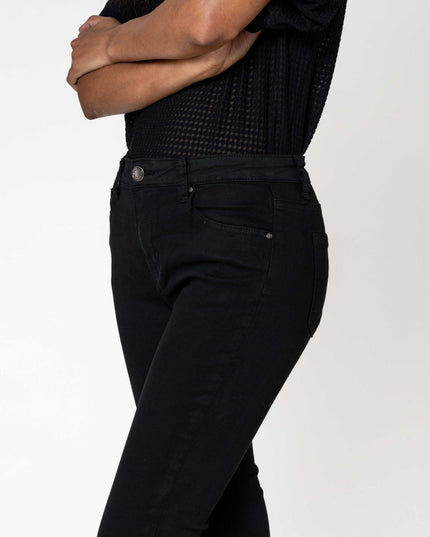 Wholesale Black frayed Bootcut Trousers