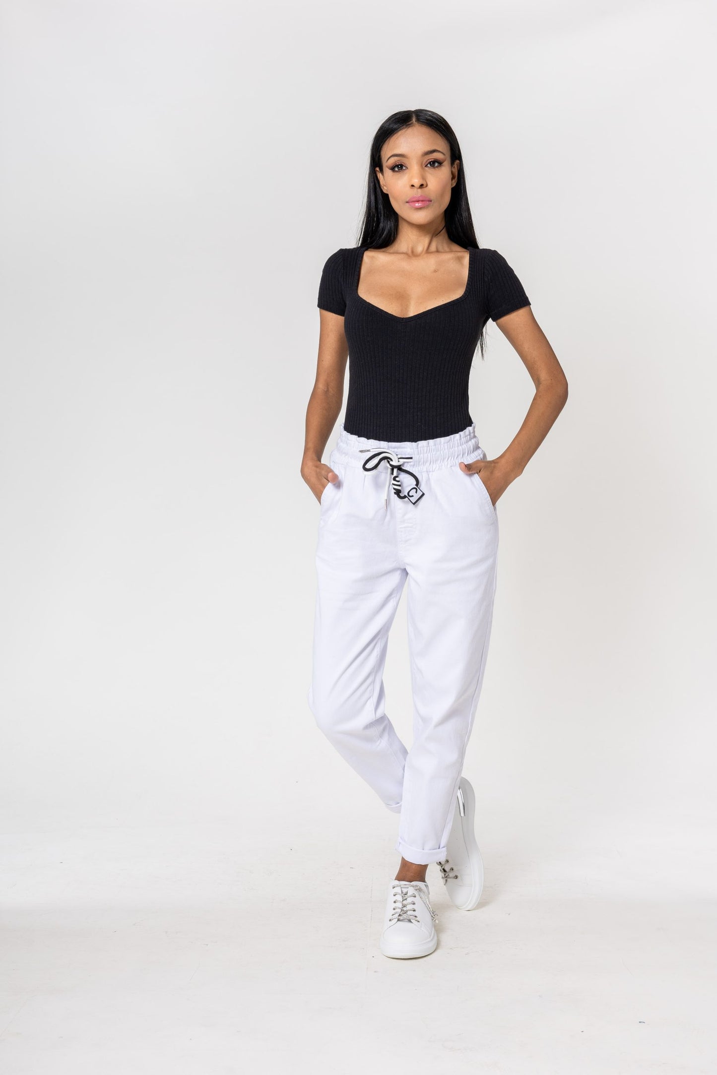 Wholesale Jogging Pants Cotton White