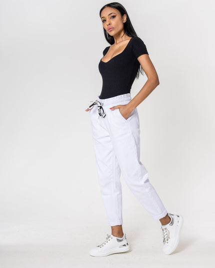 Wholesale Jogging Pants Cotton White