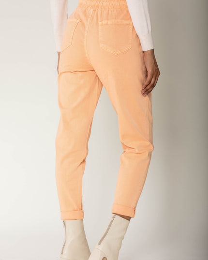 Wholesale Jogging Pants Cotton Orange