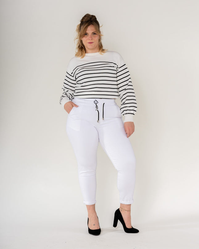 Wholesale Jogging Pants Cotton White
