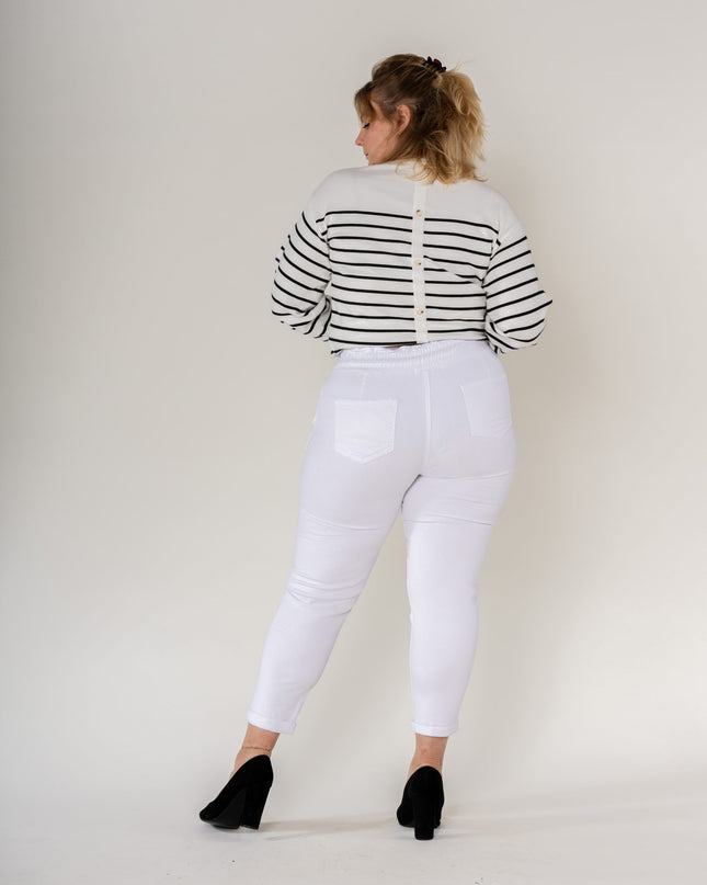 Wholesale Jogging Pants Cotton White