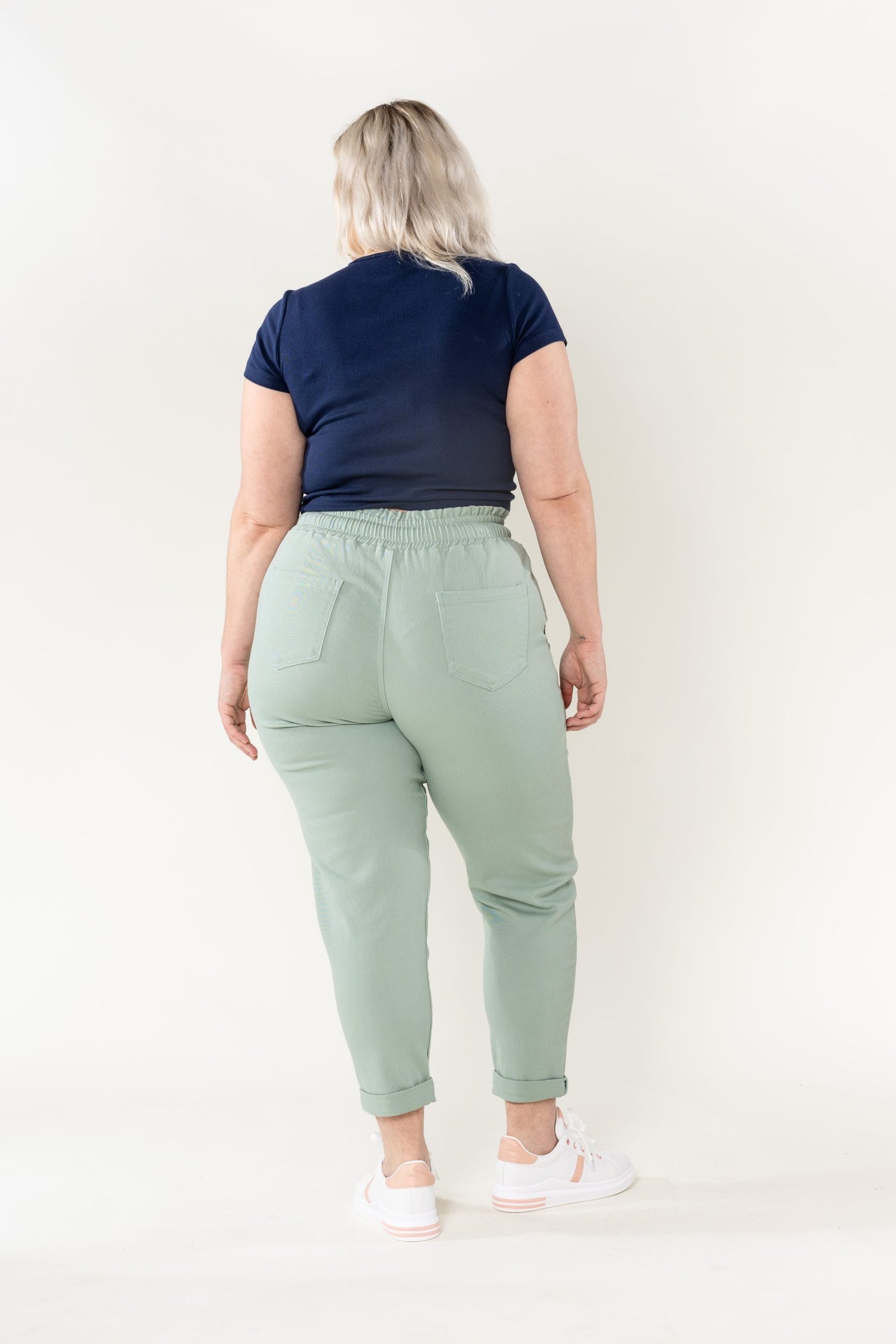 Wholesale Jogging Pants Cotton Sage