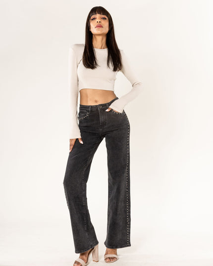 Jean Flare avec Clous