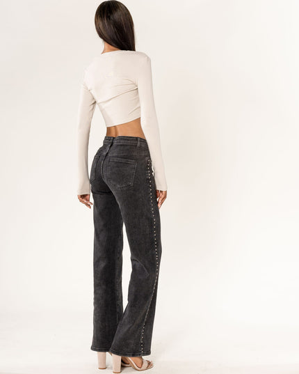 Jean Flare avec Clous