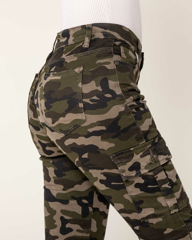 Wholesale Slim Cargo Trousers Black