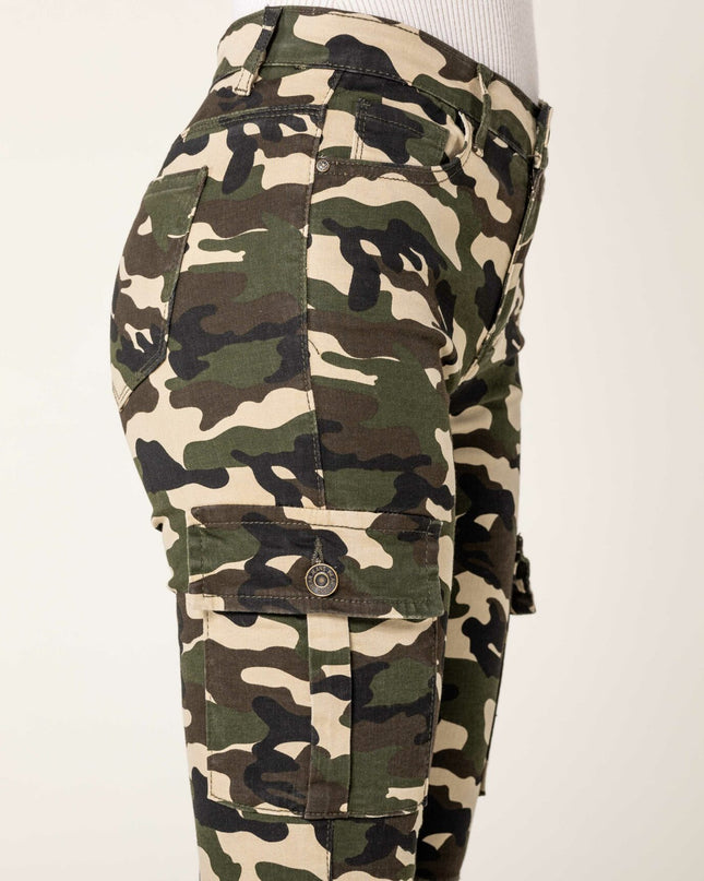 Wholesale Slim Cargo Trousers Black