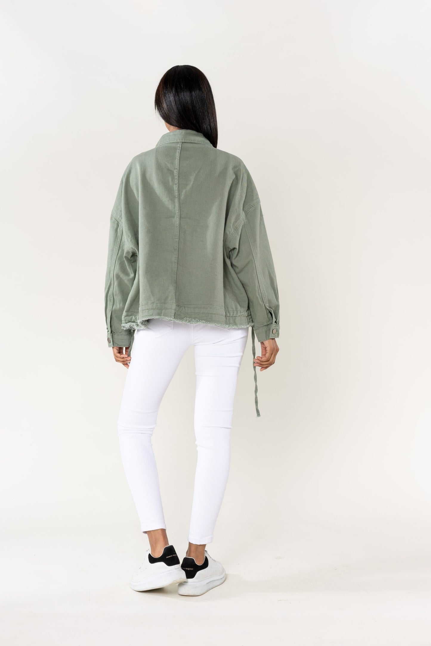 Plus Size Wholesale Oversized Jacket Light Khaki