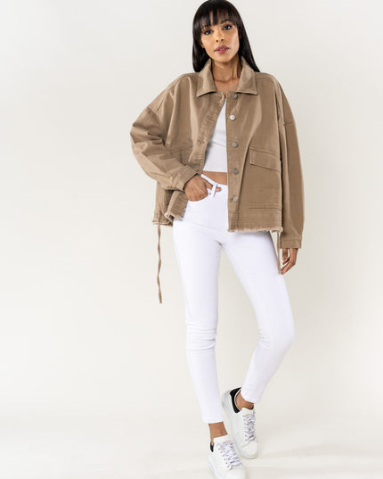 Plus Size Wholesale Oversized Jacket Mole
