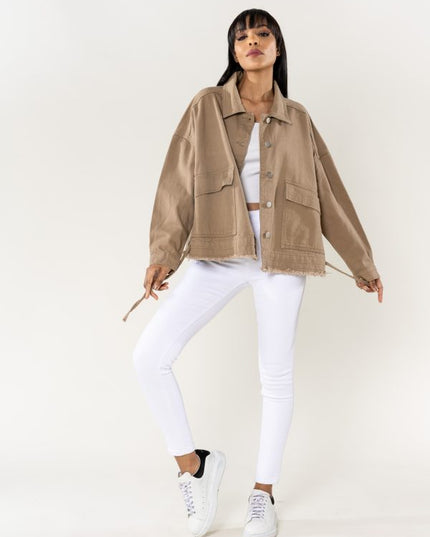 Plus Size Wholesale Oversized Jacket Mole