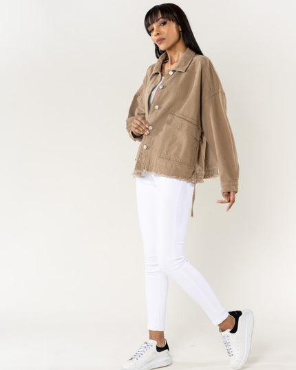 Plus Size Wholesale Oversized Jacket Mole