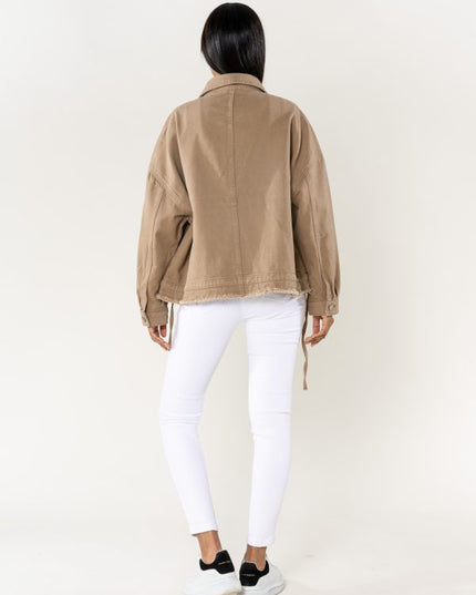 Plus Size Wholesale Oversized Jacket Mole