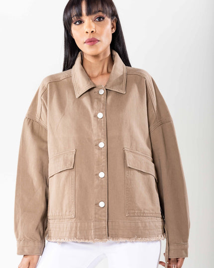 Plus Size Wholesale Oversized Jacket Mole