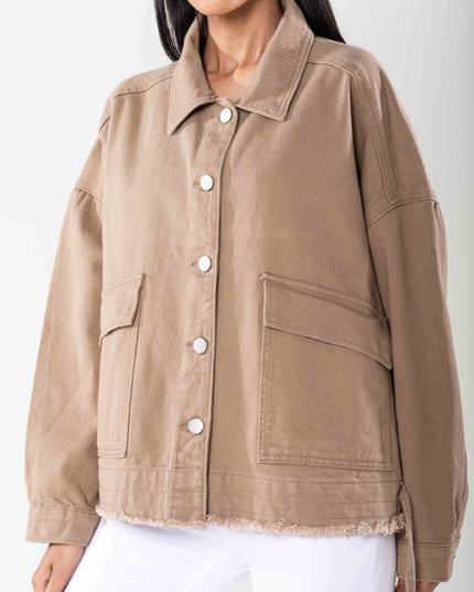 Plus Size Wholesale Oversized Jacket Mole