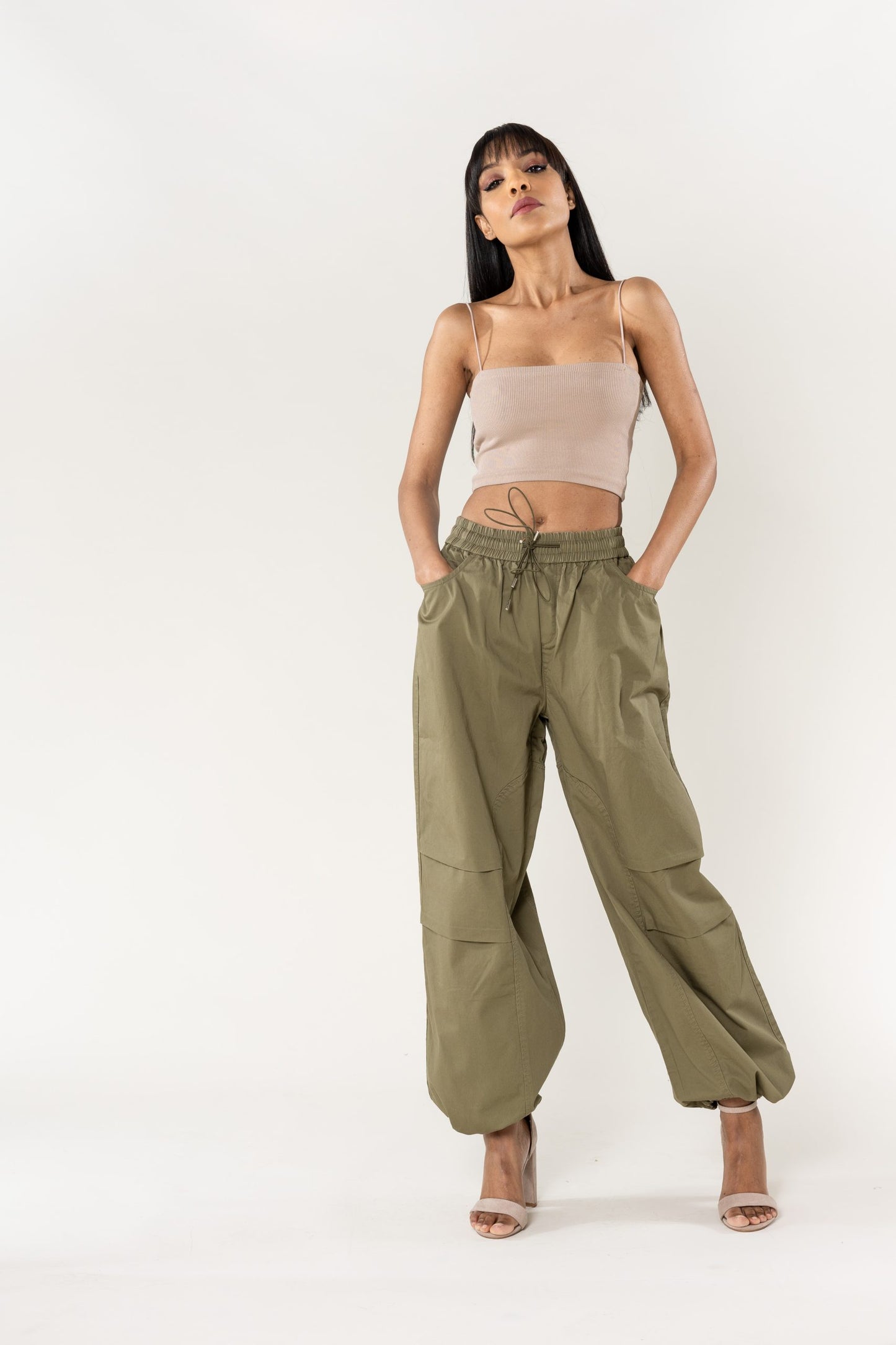 Wholesale Wide Leg Pants Straight Khaki