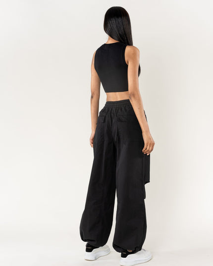 Wholesale Wide Leg Pants Straight Black