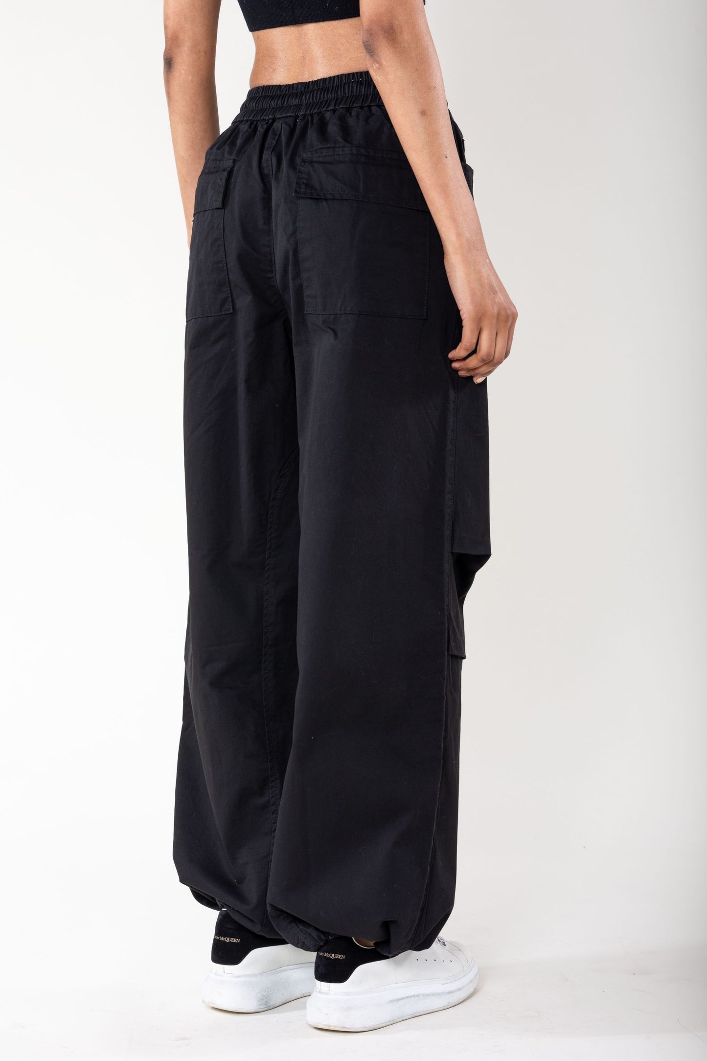 Wholesale Wide Leg Pants Straight Black