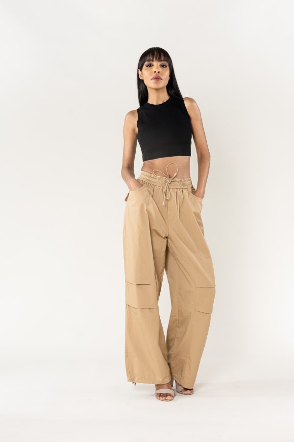 Wholesale Wide Leg Pants Straight Sand