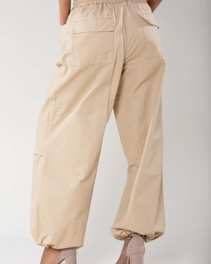 Wholesale Wide Leg Pants Straight Beige