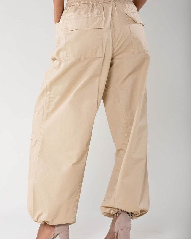Wholesale Wide Leg Pants Straight Beige