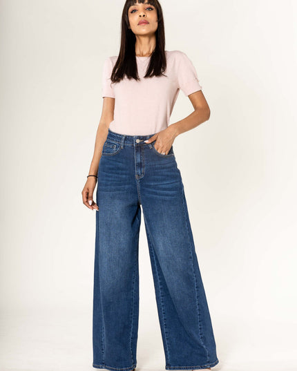 Jean Wide Couture Laterale