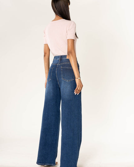 Jean Wide Couture Laterale