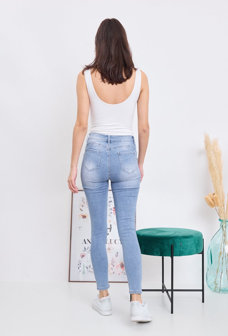fodbold Nævne En smule Wholesale Denim Push Up Skinny Jeans With Faded Effect – G - Look Fashion  Ltd. trading as Jeans Gems Wholesale
