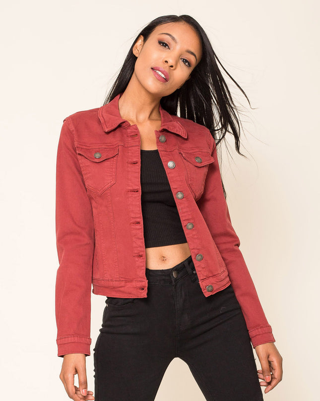 Wholesale Brick Jeans Jacket