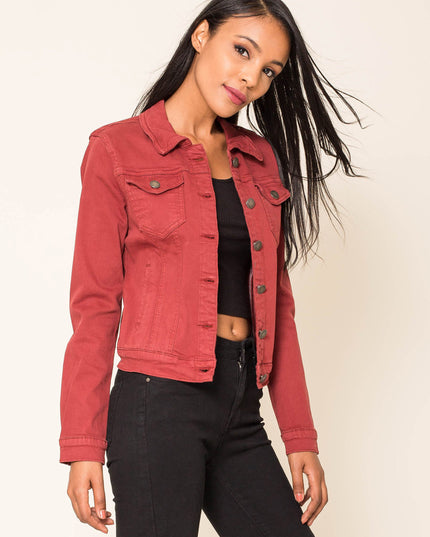 Wholesale Brick Jeans Jacket