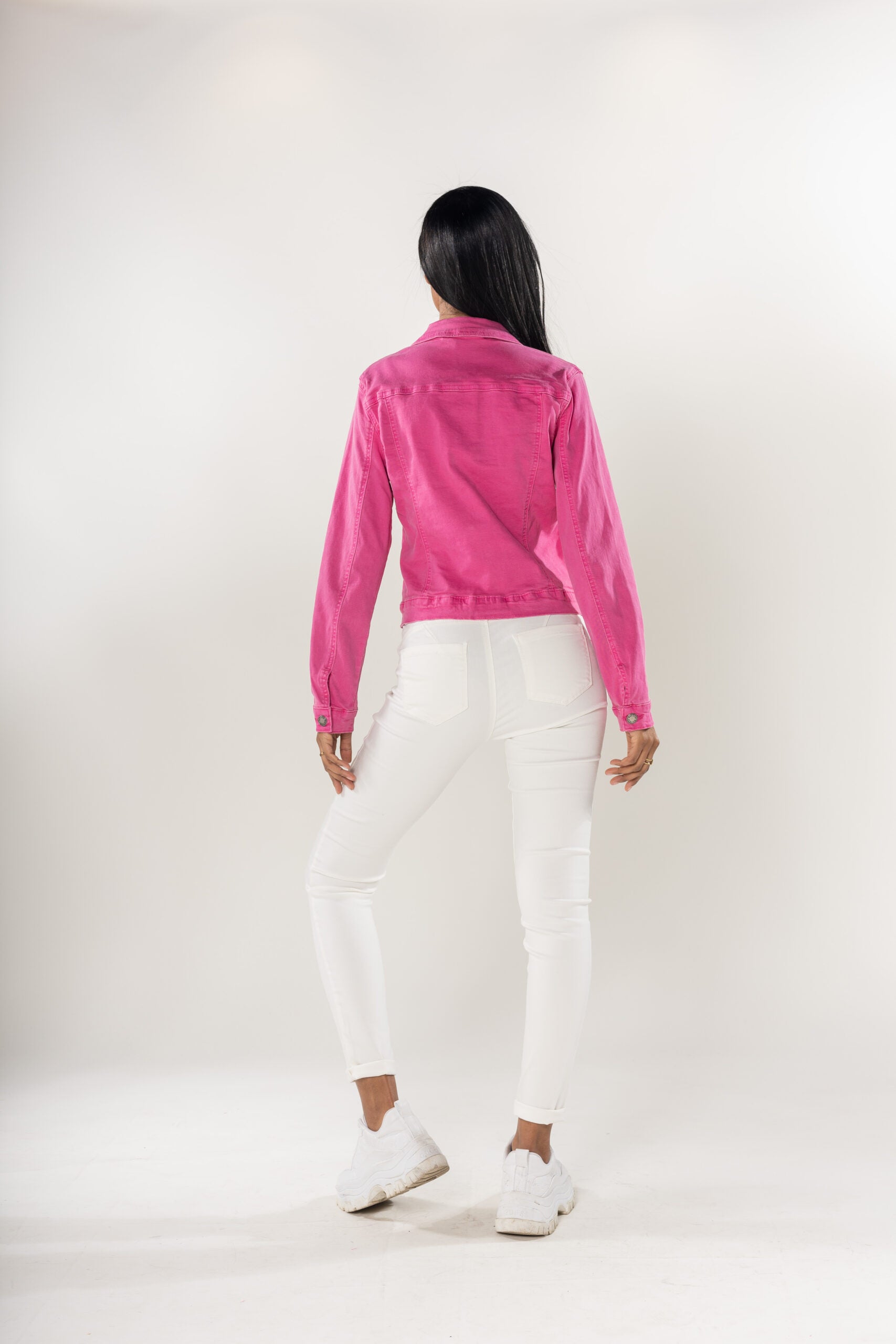 Wholesale Plus size curve plus size Perfecto denim jacket S527 for your  store - Faire