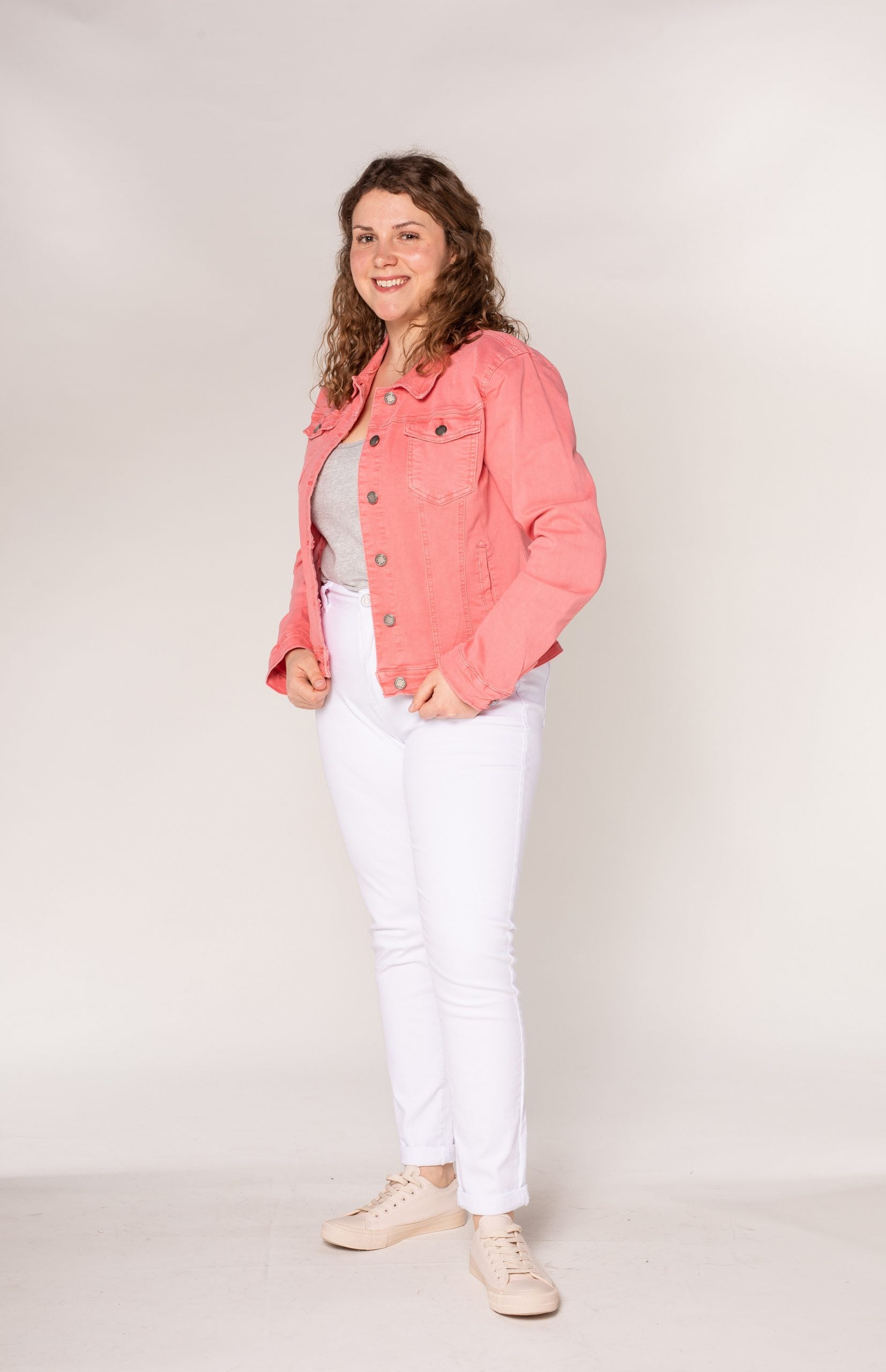 Wholesale Coral Plus Size Jacket – - Look Fashion Ltd. trading as Jeans Gems Wholesale