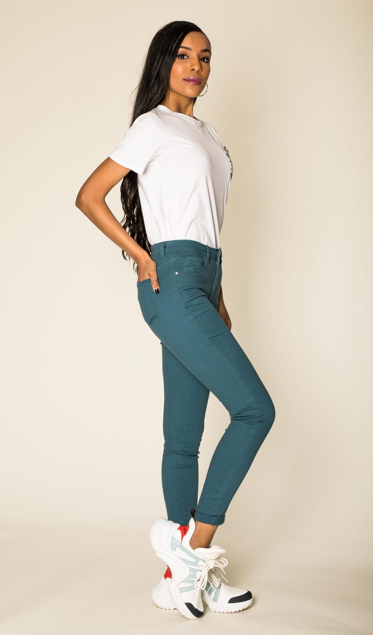 Wholesale Blue Duck High Waist Jeans – G - Look Fashion Ltd