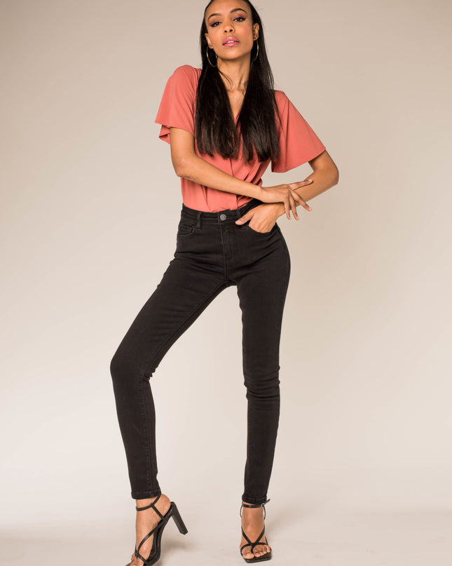 Wholesale Black Push Up Jeans