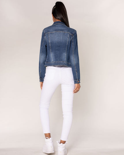 Wholesale Dark Blue Jeans Jacket